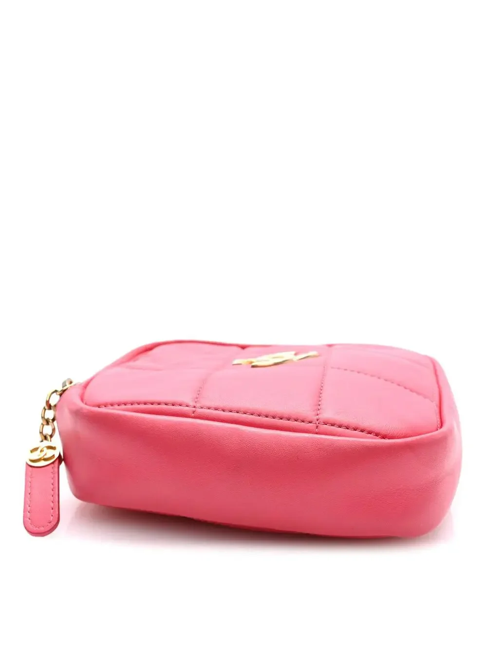 Chanel Lambskin Quilted Diamond Clutch #303628C16B